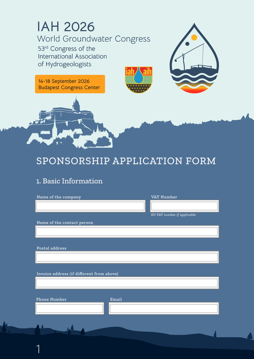 Sponsorship application form